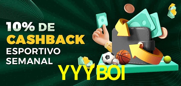 10% de bônus de cashback na YYYBOI