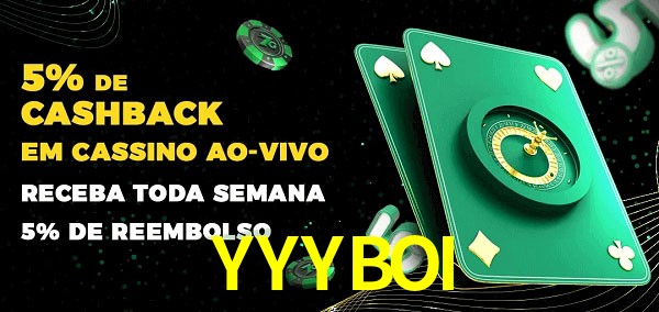 Promoções do cassino ao Vivo YYYBOI